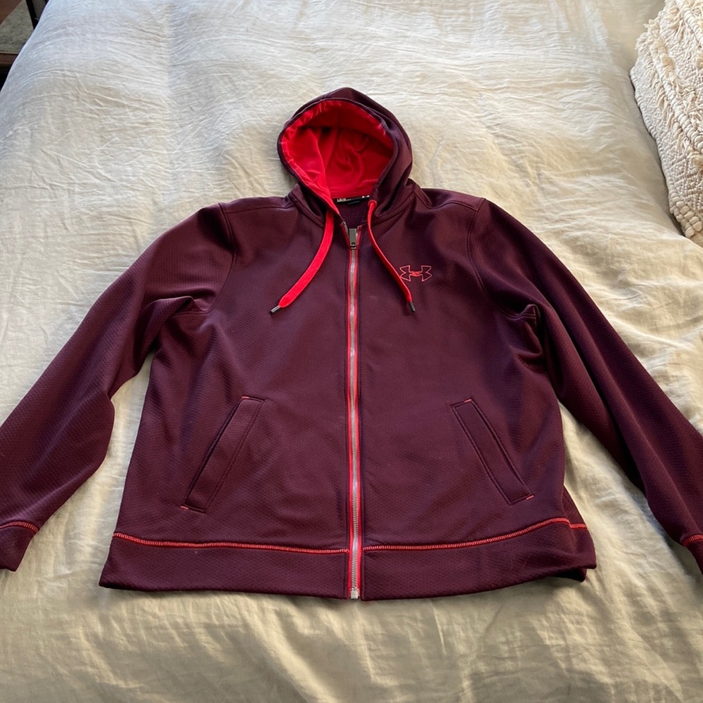 Under Armour zip up hoodie